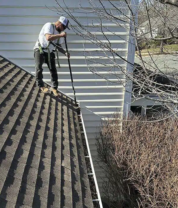 Gutter Cleaning in Staunton