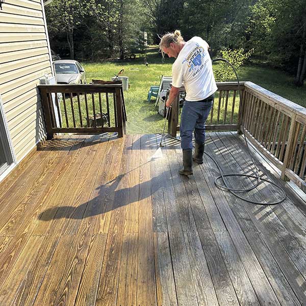 Soft Washing in Staunton
